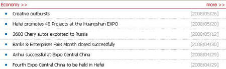 [第二屆國(guó)際化會(huì)議] 安徽省人民政府門(mén)戶(hù)網(wǎng)站點(diǎn)評(píng)