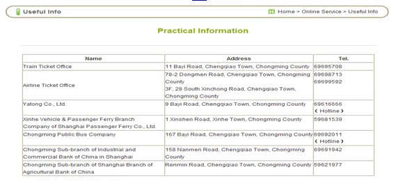 [第五屆國際化會議]上海市崇明縣政府門戶網(wǎng)站點評