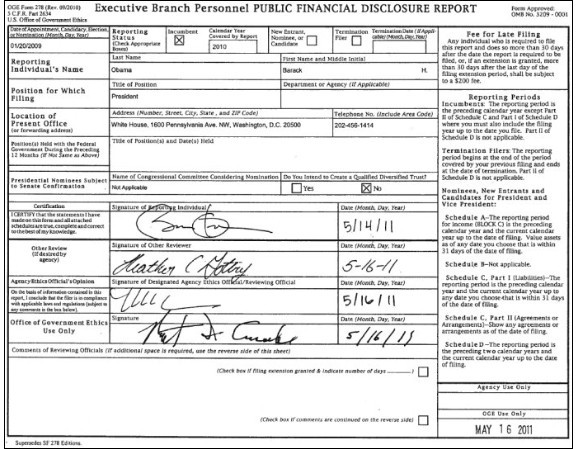 奧巴馬總統(tǒng)個(gè)人財(cái)務(wù)大公開(kāi)