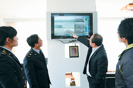 舟山局岱山辦事處注重信息化建設和電子監(jiān)管工作