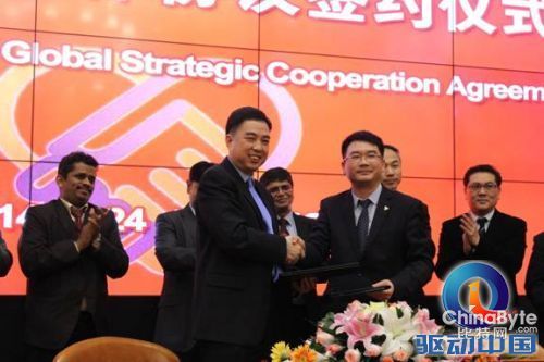 印孚瑟斯Infosys與三胞集團共同簽署戰(zhàn)略合作協(xié)議