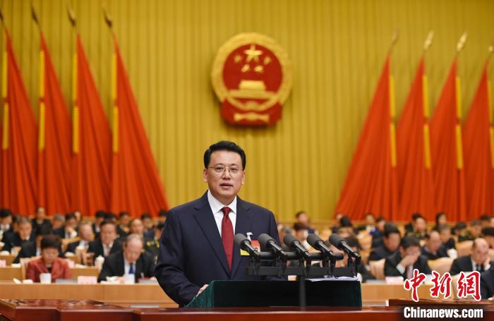     圖為浙江省十三屆人大三次會(huì)議現(xiàn)場(chǎng)?！〔虡s章　攝