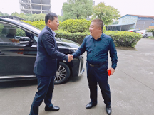 高明尚昂丨姜區(qū)長一行蒞臨我司調(diào)研交流，助力企業(yè)高質(zhì)量發(fā)展！