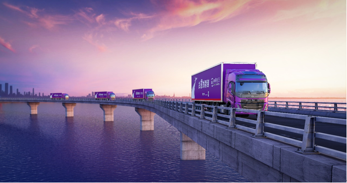 附近跨越物流營業(yè)點業(yè)務(wù)量劇增，但時效和服務(wù)不減