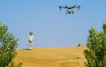 億利資源集團無人機飛播技術(shù) 沙漠治理的新利器